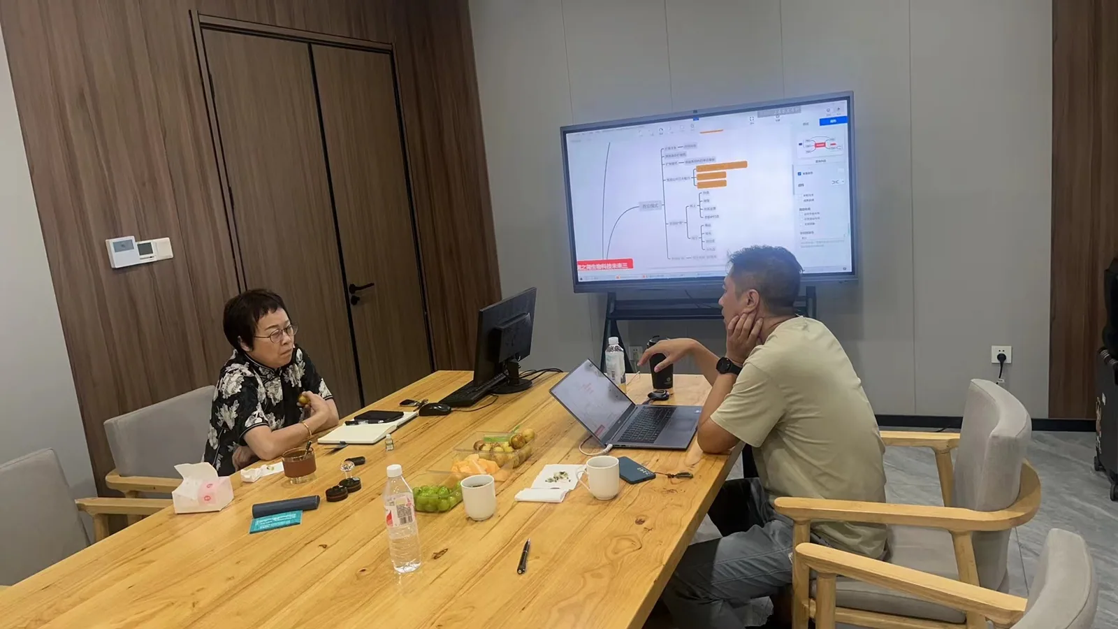 经营分析会现场